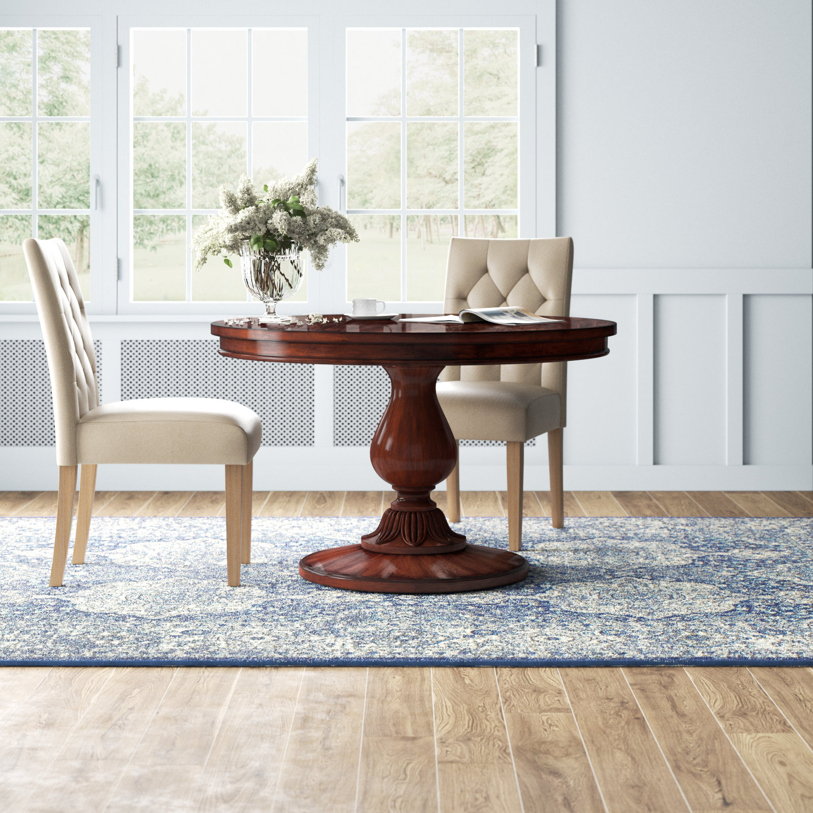 Lark Manor™ Ariyannah 48" Pedestal Dining Table & Reviews Wayfair